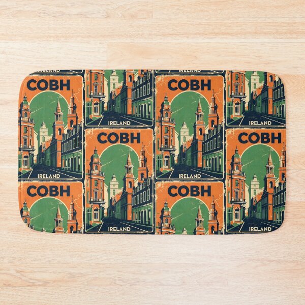 Item preview, Cobh Ireland 1950s Vintage Travel Tourism designed and sold by TravelersGems.