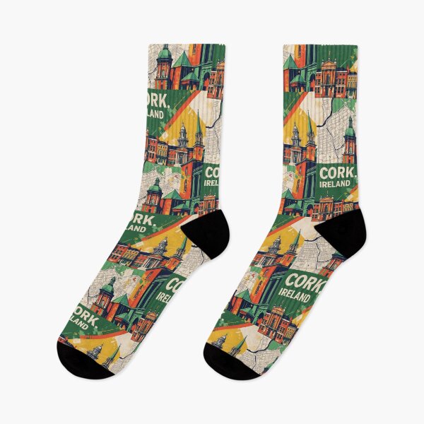 Item preview, Cork Ireland 1950s Vintage Travel Tourism designed and sold by TravelersGems.