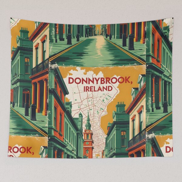 Item preview, Donnybrook Ireland 1950s Vintage Travel Tourism designed and sold by TravelersGems.
