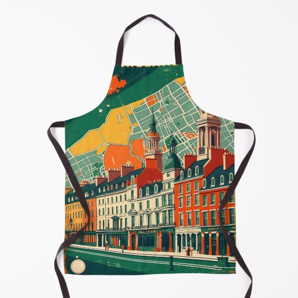 Item preview, Dublin Ireland 1950s Vintage Travel Tourism designed and sold by TravelersGems.