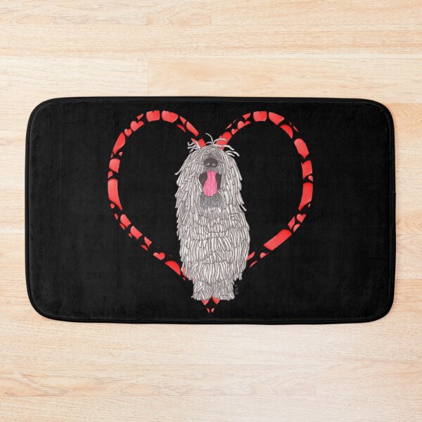 Item preview, KOMONDOR DOG HEART designed and sold by BeritValk.