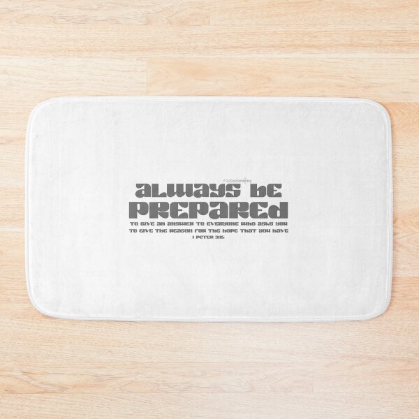 Item preview, Always be prepared designed and sold by FTLOG.