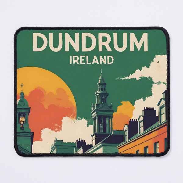 Item preview, Dundrum Ireland 1950s Vintage Travel Tourism designed and sold by TravelersGems.