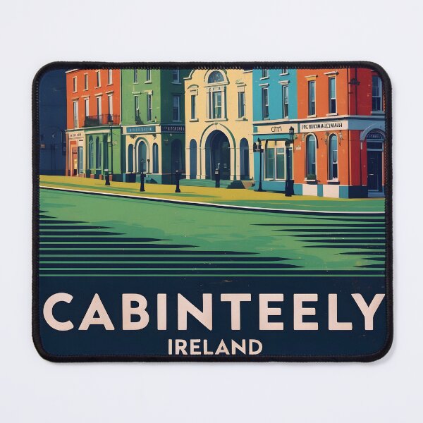 Item preview, Cabinteely Ireland 1950s Vintage Travel Tourism designed and sold by TravelersGems.