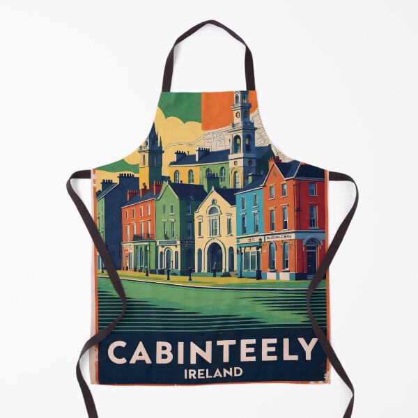 Item preview, Cabinteely Ireland 1950s Vintage Travel Tourism designed and sold by TravelersGems.