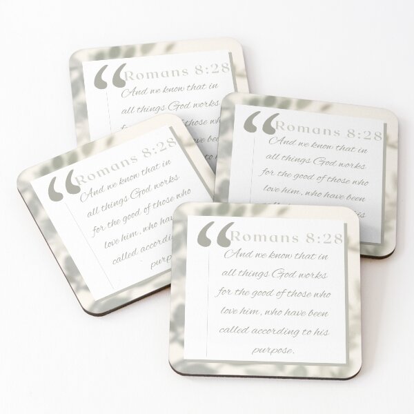 Item preview, Romans 8:28 blessing and promise designed and sold by immagymnast.