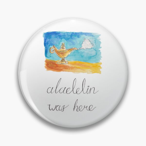 Item preview, Aladdin Was Here Fairytale Magic Lamp designed and sold by The Orangutan Gallery.