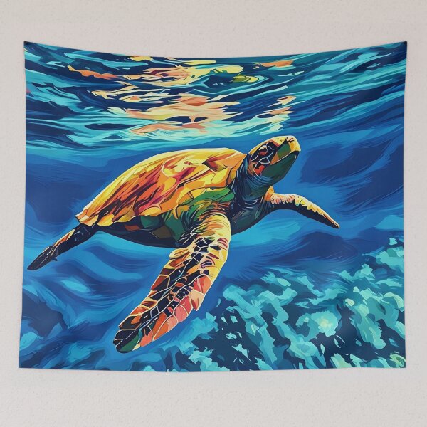Item preview, Sea Turtle-vector designed and sold by tomorrowsart.