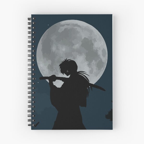 Item preview, Rurouni Kenshin Under the Moon – Samurai Reflection Artwork designed and sold by T-Chou.