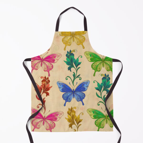 Item preview, COLORFUL BUTTERFLIES WALLPAPER PATTERN designed and sold by infinitearte.