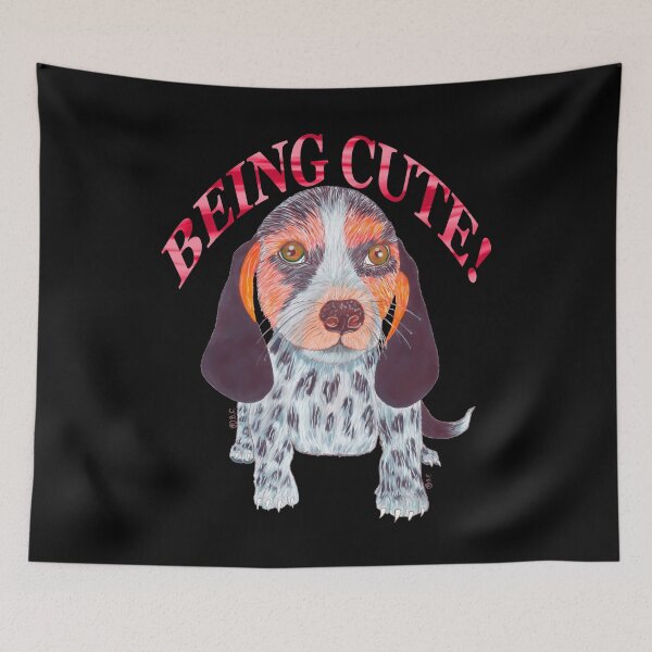 Item preview, QUEEN ELIZABETH POCKET BEAGLE BEING CUTE RED designed and sold by BeritValk.