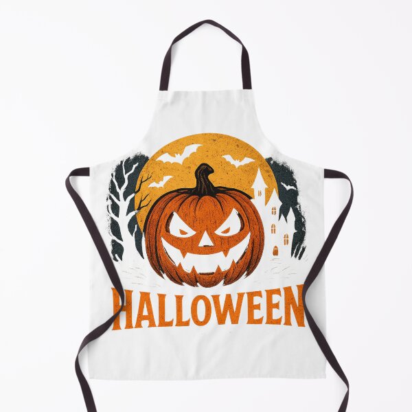 Item preview, Evil Grinning Pumpkin | Spooky Halloween Night Illustration designed and sold by techtrinket.
