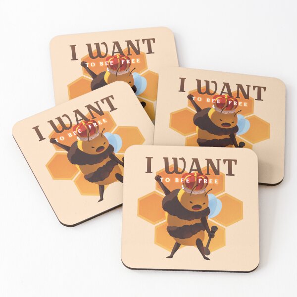 Item preview, I Want to Bee Free designed and sold by pauu2d.