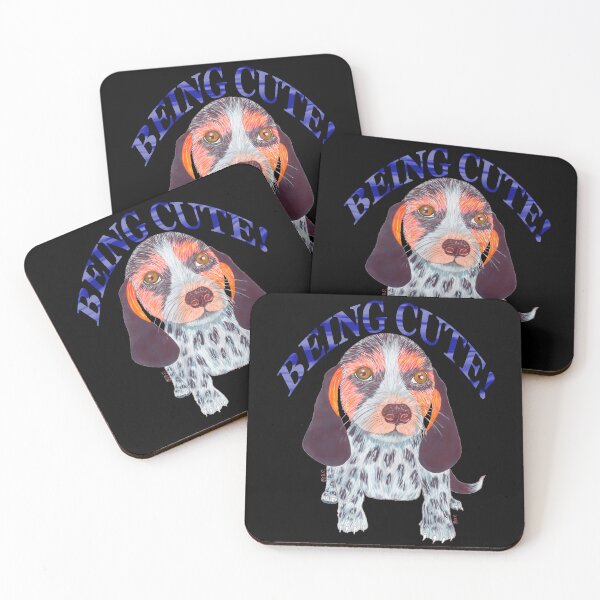 Item preview, QUEEN ELIZABETH POCKET BEAGLE BEING CUTE INDIGO designed and sold by BeritValk.