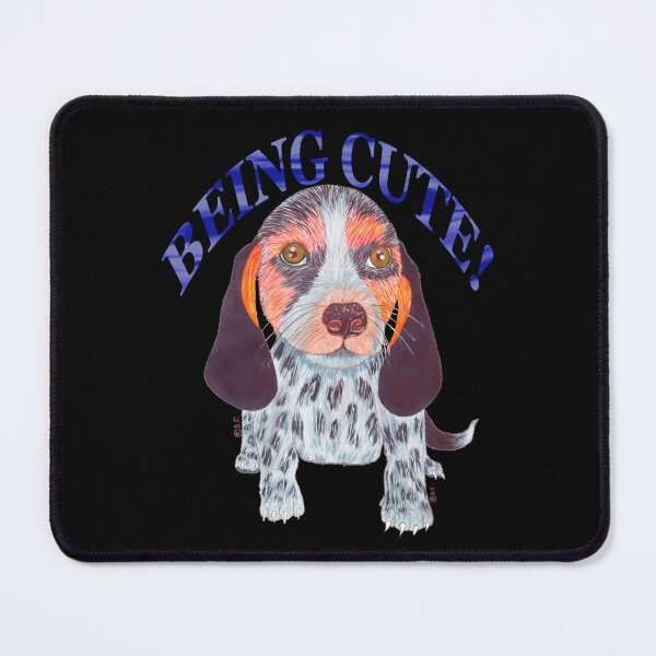 Item preview, QUEEN ELIZABETH POCKET BEAGLE BEING CUTE INDIGO designed and sold by BeritValk.