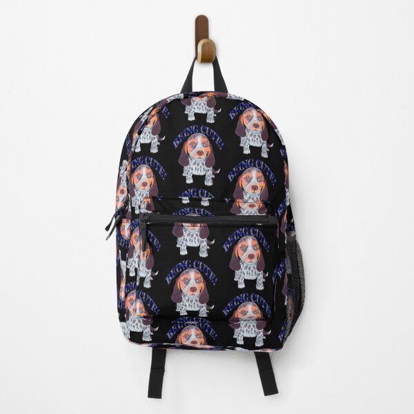 Item preview, QUEEN ELIZABETH POCKET BEAGLE BEING CUTE INDIGO designed and sold by BeritValk.