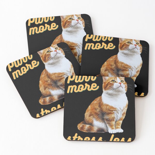 Item preview, Purr more, stress less  designed and sold by Palmtree94.