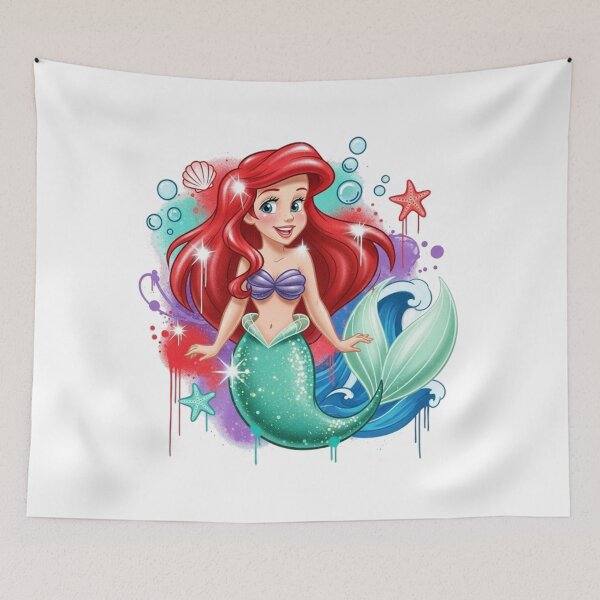Item preview, Ariel – Magical Mermaid Princess Art designed and sold by OWIAN.