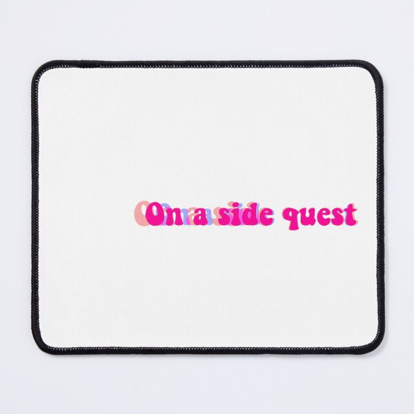 Item preview, “On a side quest” funny bumper designed and sold by KelseyDesigns.