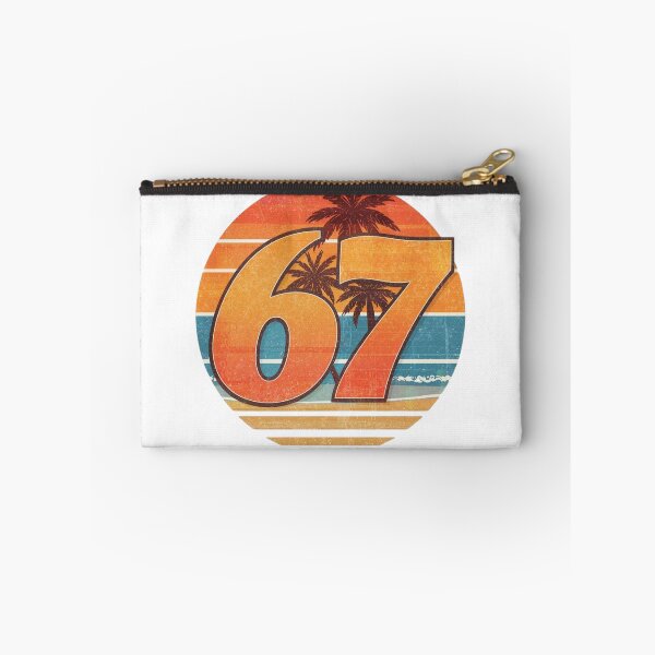Item preview, Retro Weekend Vibes: Vintage 67 Palm Sunset designed and sold by GrafTeesLab.