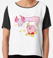 Kirby and the Axolotl Chiffon Top