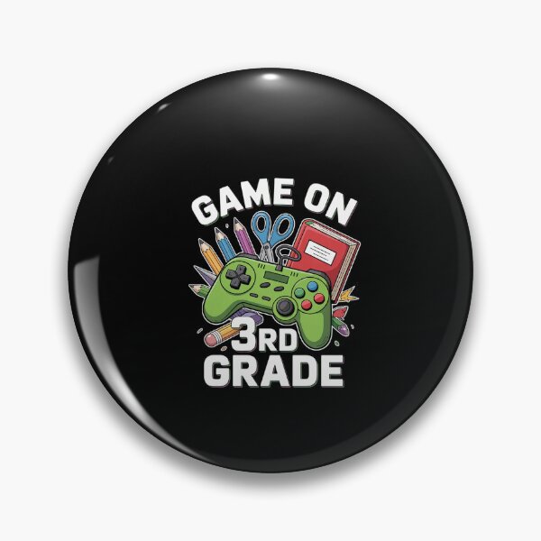 Artikelvorschau, Game On 3. Klasse Gamer Zurück zur Schule Lehrer Schüler entworfen und verkauft von dainegilbert.