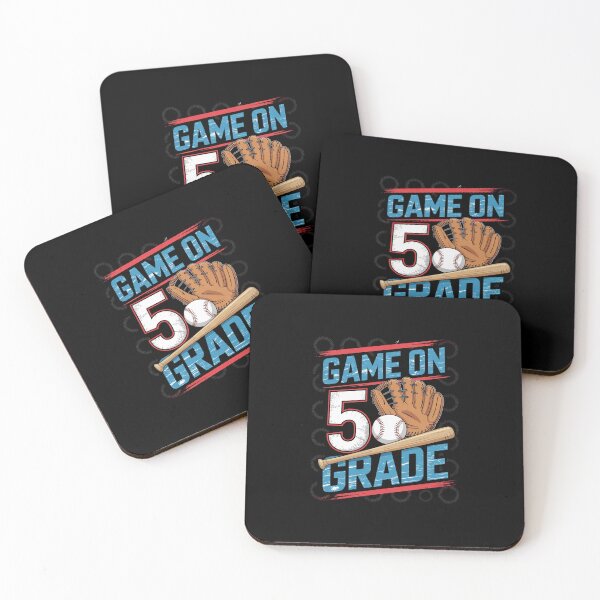 Item preview, Game On 5th Grade With Baseball Player First Day Of School  designed and sold by dainegilbert.