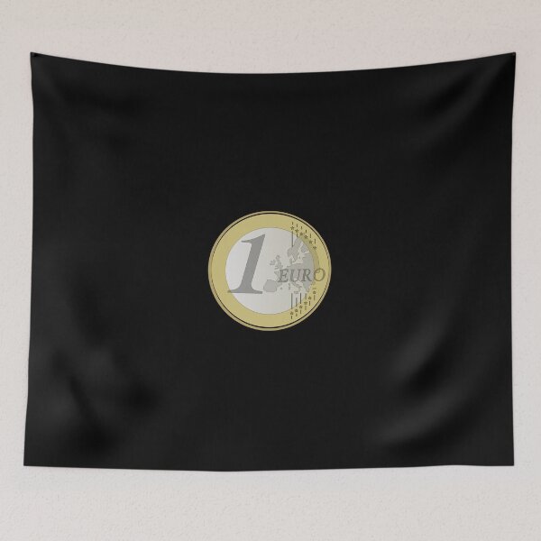 Item preview, Euro coin as a money motif designed and sold by Artitectozz.