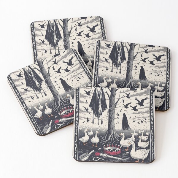Item preview, The Goose Girl – “Speak, Head, and Tell the Tale” designed and sold by CreepyCurator.