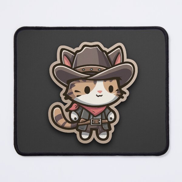 Item preview, Cowboy Cat designed and sold by PyramidSchmear.
