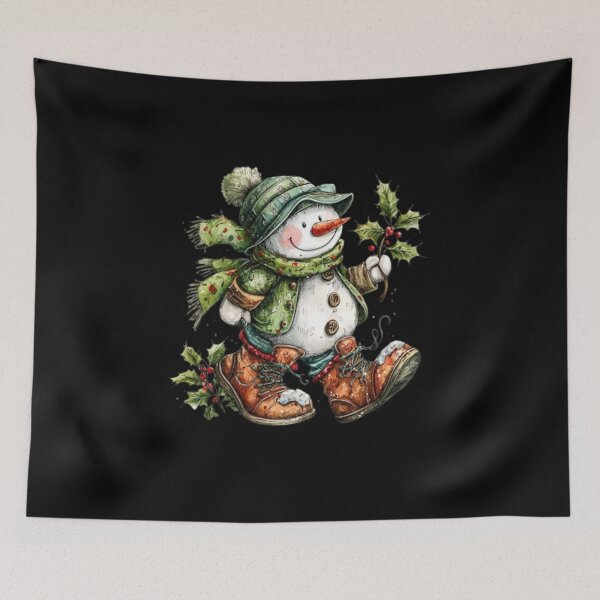 Item preview, Cuddly Snowman Christmas Magic designed and sold by Space2k20.
