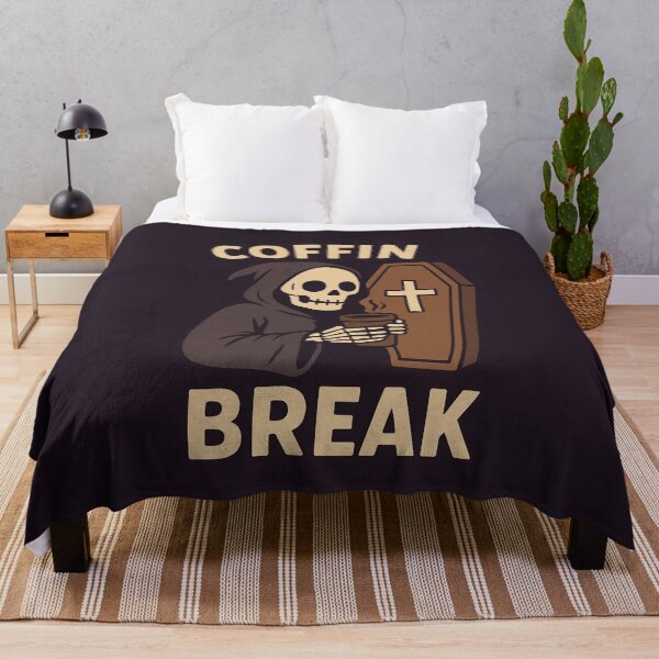 Item preview, Coffin' break designed and sold by Seenister Creepy&Cute.