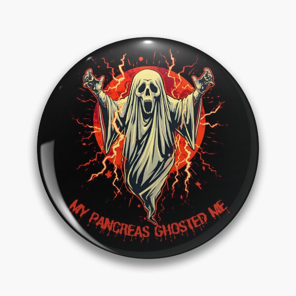 Item preview, Funny Halloween T1D T2D My Pancreas Ghosted Me Diabetes Humor Spooky Season designed and sold by Zayavca.