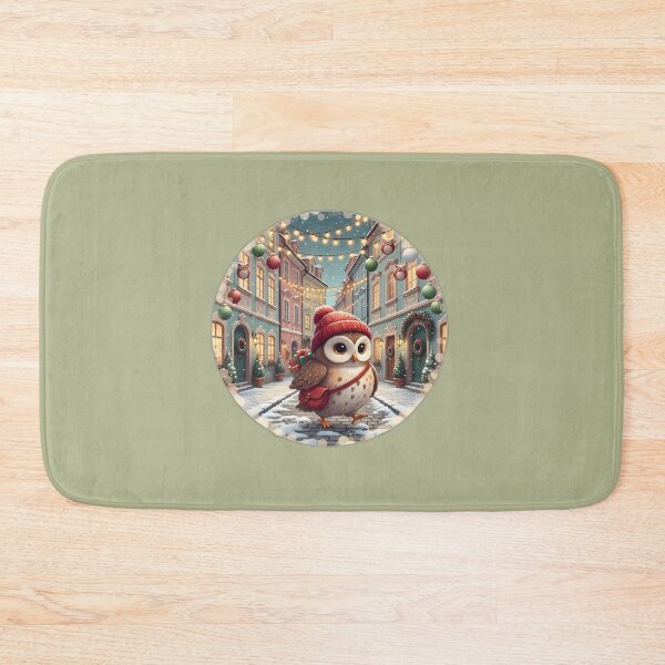 Item preview, Kawaii Owl Gift Post • Malá Strana Christmas Lane Prague designed and sold by FixwellStudio.