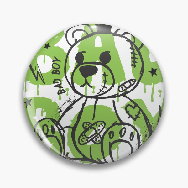 Item preview, Bad Boy Trouble Maker Graffiti Bear designed and sold by ArtLabCreations.