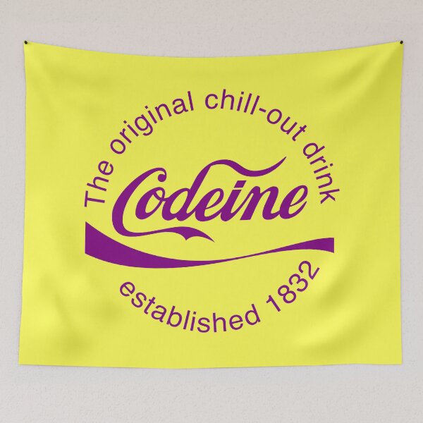 Item preview, Codeine Retro Slogan Shirt | Vintage Graphic Tee PURPLE designed and sold by bembureda.