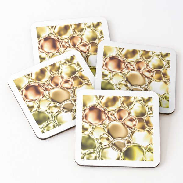 Item preview, : Golden Bubble Texture designed and sold by applecs.