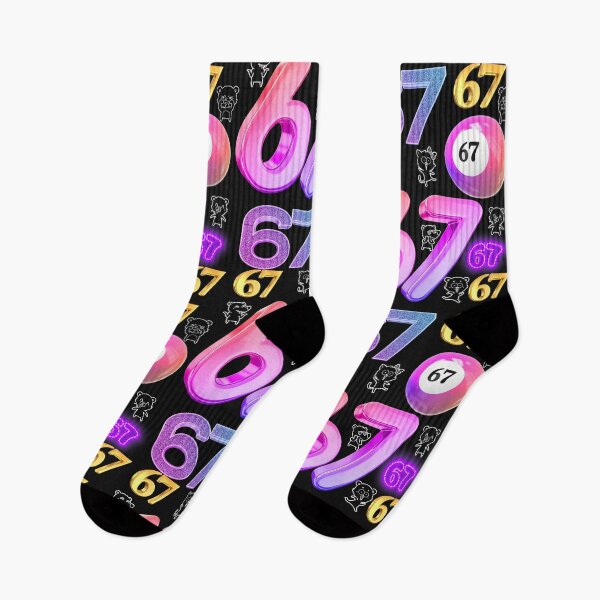 Item preview, “67” Doodle Vibes T-Shirt – Trendy Aesthetic Tee for Teens designed and sold by DarlingsTees.