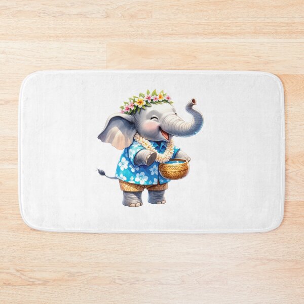 Item preview, Cute Elephant Songkran Festival 03 designed and sold by CharlieDesings.