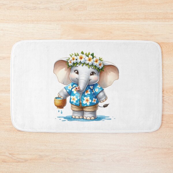 Item preview, Cute Thai Elephant Songkran Festival 06 designed and sold by CharlieDesings.