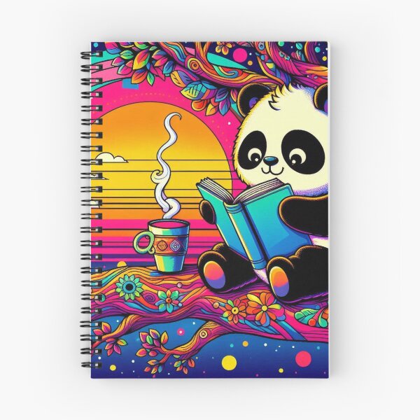 Item preview, Cute panda reading book designed and sold by Dogandesighn.