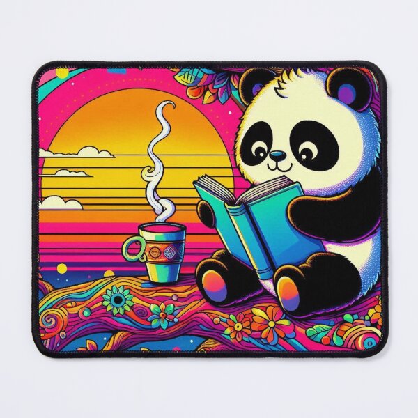 Item preview, Cute panda reading book designed and sold by Dogandesighn.