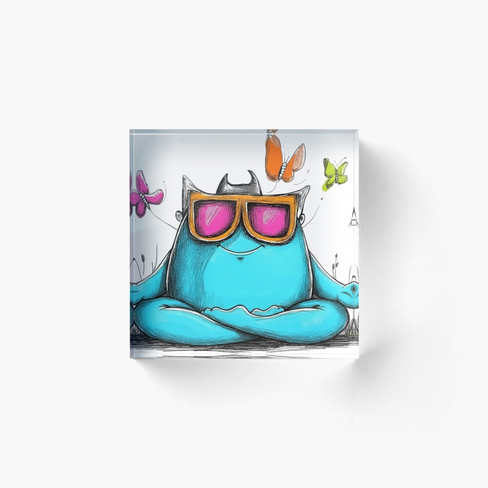 Item preview, Acrylic Block designed and sold by WickerStudio.