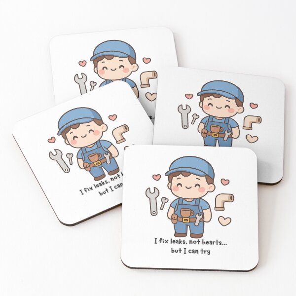 Item preview, Plumber kawaii style  designed and sold by KawaiiHero.