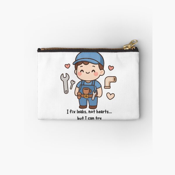 Item preview, Plumber kawaii style  designed and sold by KawaiiHero.