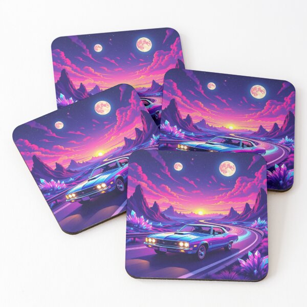 Item preview, RetroDrive Divine – Between Speed, Sunset & SurrealGlow, a CosmicCruise of a different kind unfolds designed and sold by FotoworldEdel.
