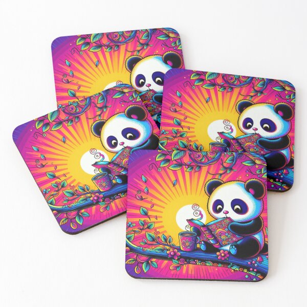 Item preview, Cute panda reading book designed and sold by Dogandesighn.