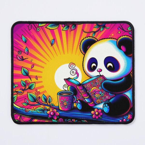 Item preview, Cute panda reading book designed and sold by Dogandesighn.