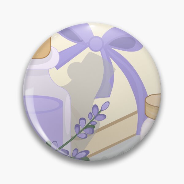 Item preview, Lavender Spa Essentials — Bottles, Towel and Flowers designed and sold by CheriTanya.