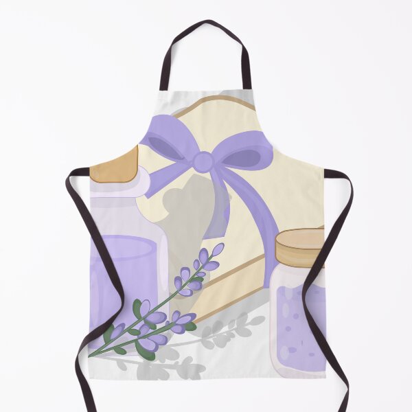 Item preview, Lavender Spa Essentials — Bottles, Towel and Flowers designed and sold by CheriTanya.